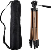 127 cm (50 Inch) Lightweight Tripod with Bag, Champagne